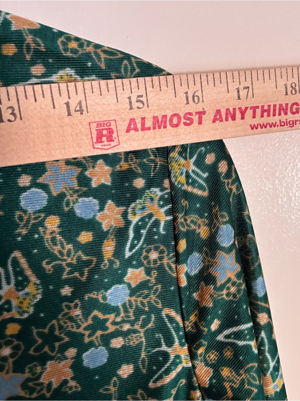 Graff Green Floral Cuff Button Up Women Boho Cottagecore Garden Blouse - Picture 7 of 8